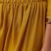 Yellow Silk Embroidered Anarkali Set