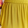 Yellow Silk Anarkali Suit With Multicolour Print