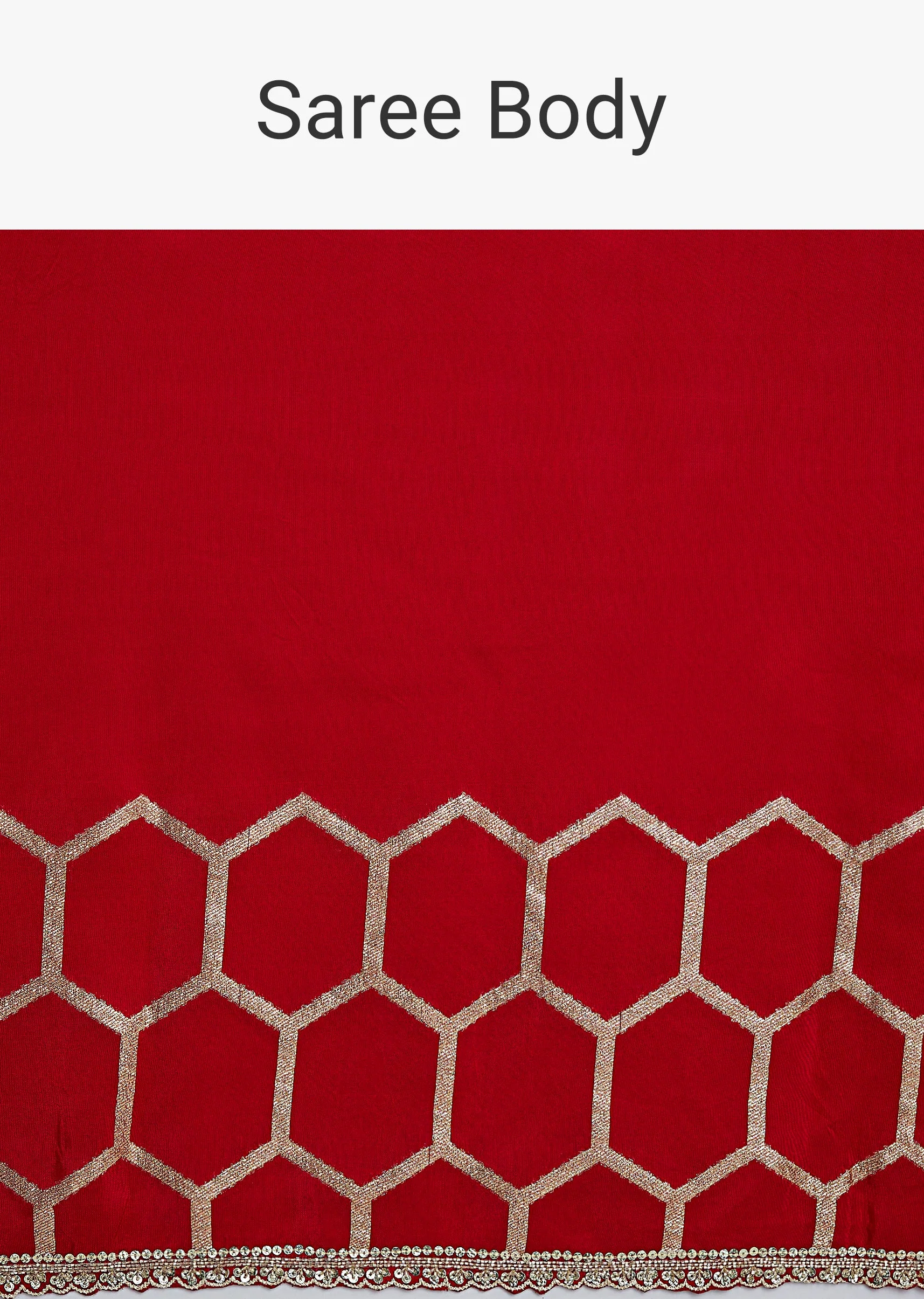 Red Dola Silk Saree With Ready Stitched Blouse