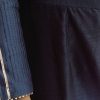 Blue Angrakha Style Anarkali Suit With Butti Work Ombre Dupatta