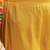 Yellow Floral Anarkali Set