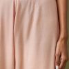 Pink Moti Zardozi Tissue Anarkali Pant Set With Dupatta
