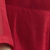 Red Organza Anarkali Suit With Intricate Resham Work