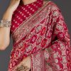 Rani Pink Khaddi Georgette Saree
