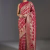 Rani Pink Khaddi Georgette Saree