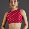 Rani Pink Khaddi Georgette Saree
