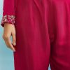 Pink Anarkali Set With Zardosi Work