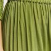 Parrot Green Floral Chiffon Anarkali Kurta Set With Dupatta