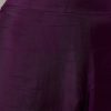 Purple Silk Anarkali Suit with Cut Dana Sequins Work