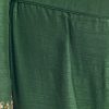 Green Silk Anarkali Suit With Zari Thread Work