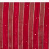 Red Dola Silk Lehriya Saree