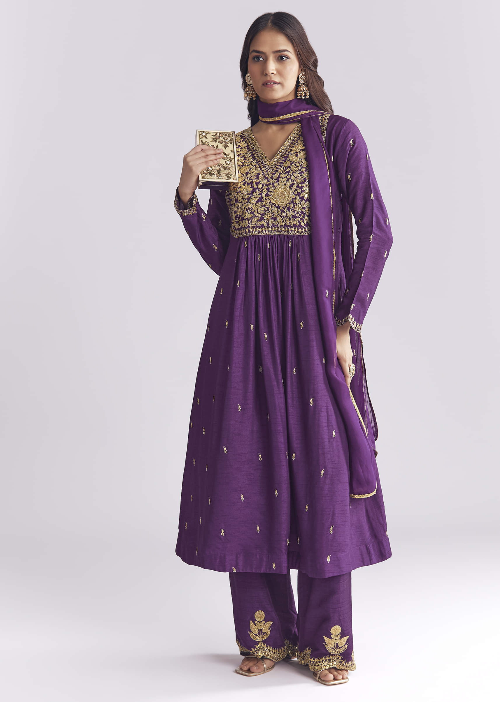 19429-purple-silk-anarkali-suit-with-zari-thread-work-1.jpg Purple Silk Anarkali Suit With Zari Thread Work