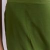 Green Muslin Anarkali Suit With Patola Style Print