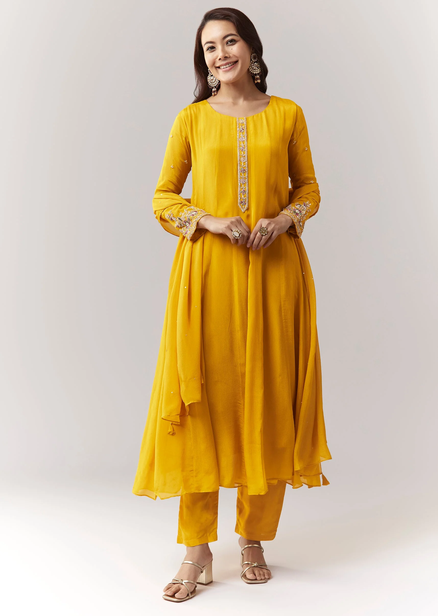 19600-yellow-resham-cut-dana-sleeve-anarkali-pant-set-with-dupatta-1.webp Yellow Resham Cut Dana Sleeve Anarkali Pant Set With Dupatta