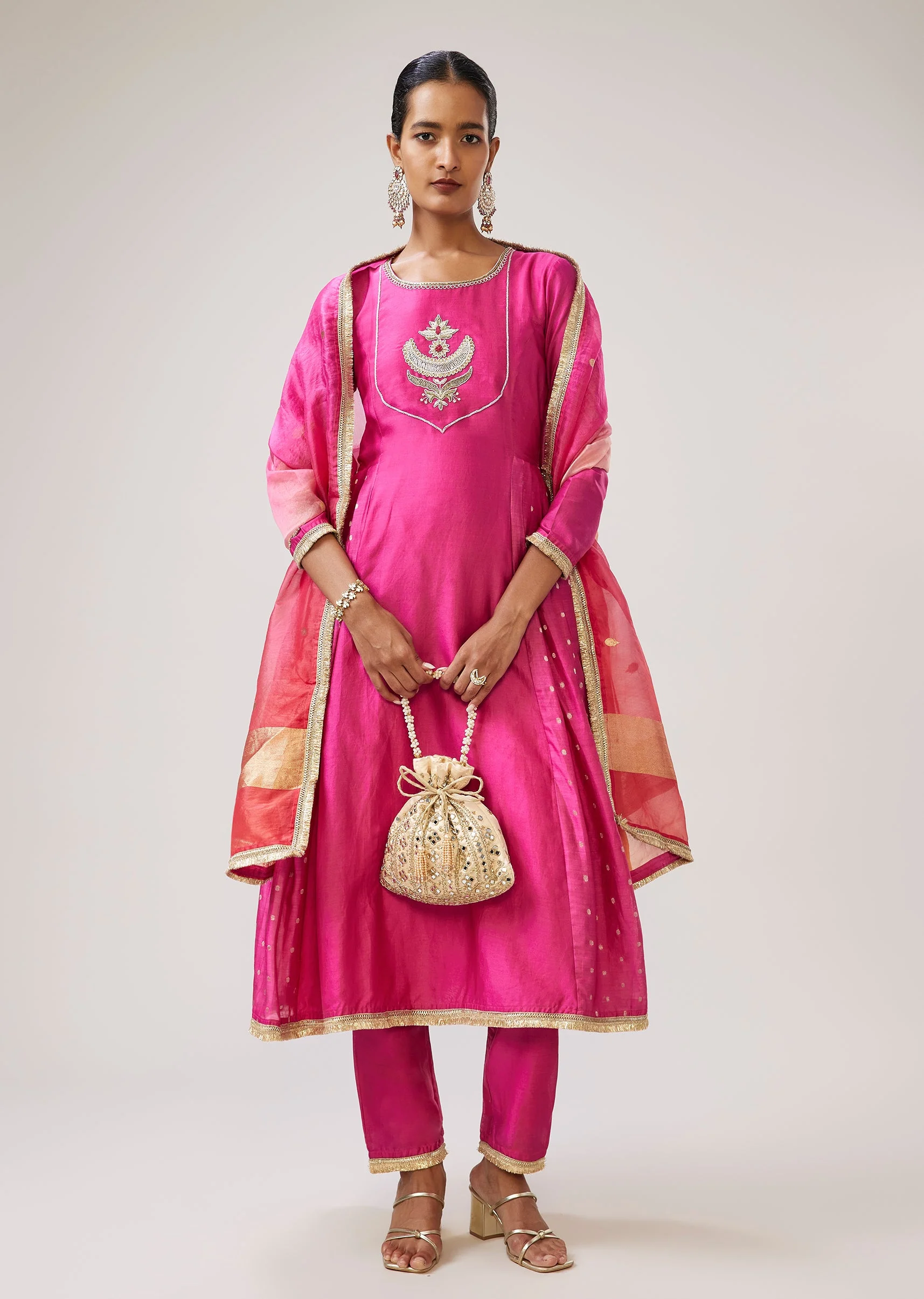 19711-pink-silver-zardozi-anarkali-set-with-pant-and-dupatta-1.webp Pink Silver Zardozi Anarkali Set With Pant And Dupatta