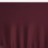 Wine Sequins Embellished Chiffon Saree With Sleeveless Blouse