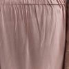Pink Printed Chanderi Anarkali Set With Thread Work