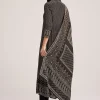 Black Printed Anarkali Set With Dupatta