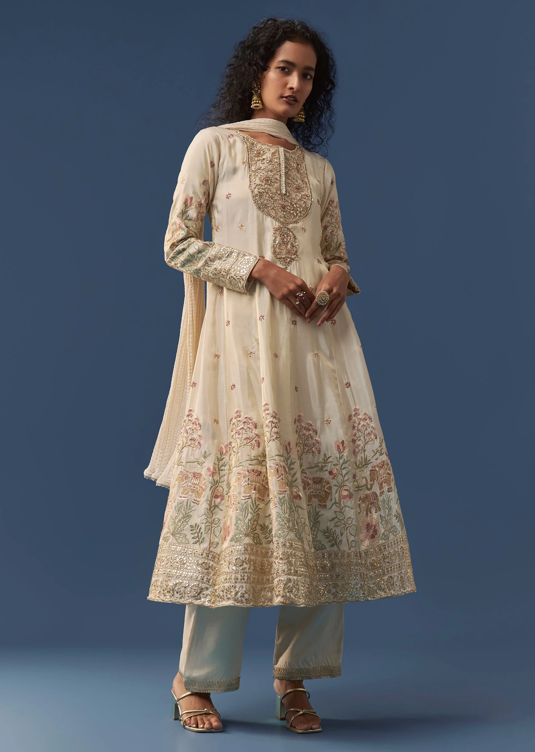 19863-cream-a-line-resham-embroidered-anarkali-set-1.webp Cream A-Line Resham Embroidered Anarkali Set