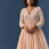 19870-peach-chinon-embroidered-anarkali-set-4.webp Peach Chinon Embroidered Anarkali Set