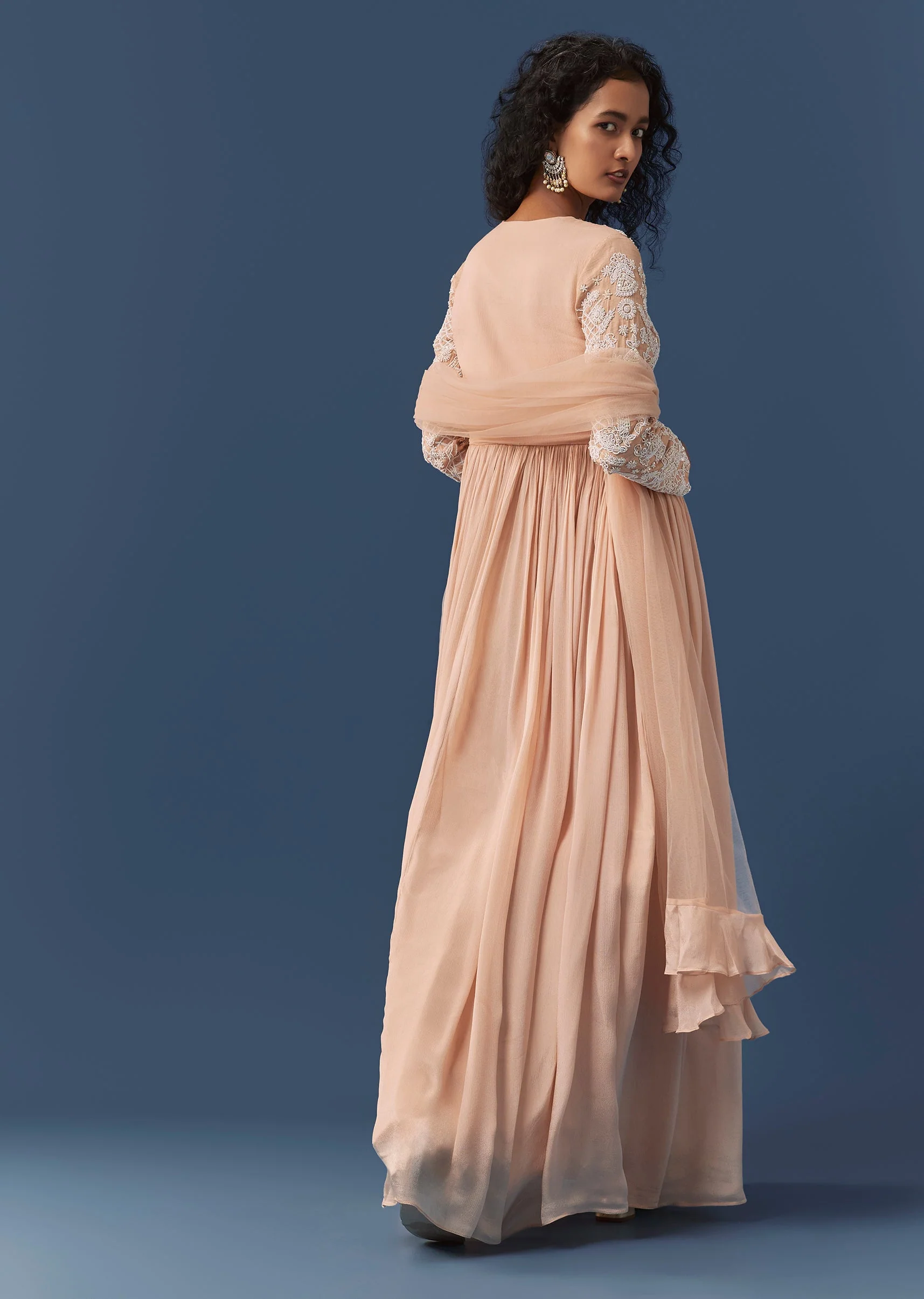 19870-peach-chinon-embroidered-anarkali-set-5.webp Peach Chinon Embroidered Anarkali Set