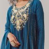 19886-blue-gota-work-silk-anarkali-set-2.jpg Blue Gota Work Silk Anarkali Set