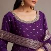 19992-dark-purple-gold-weave-anarkali-set-with-banarasi-dupatta-2.jpg Dark Purple Gold Weave Anarkali Set With Banarasi Dupatta