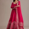 20063-rani-pink-gold-weave-anarkali-set-with-banarasi-dupatta-1.webp Rani Pink Gold Weave Anarkali Set With Banarasi Dupatta