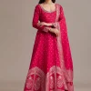 20063-rani-pink-gold-weave-anarkali-set-with-banarasi-dupatta-3.webp Rani Pink Gold Weave Anarkali Set With Banarasi Dupatta