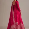 20063-rani-pink-gold-weave-anarkali-set-with-banarasi-dupatta-5.webp Rani Pink Gold Weave Anarkali Set With Banarasi Dupatta