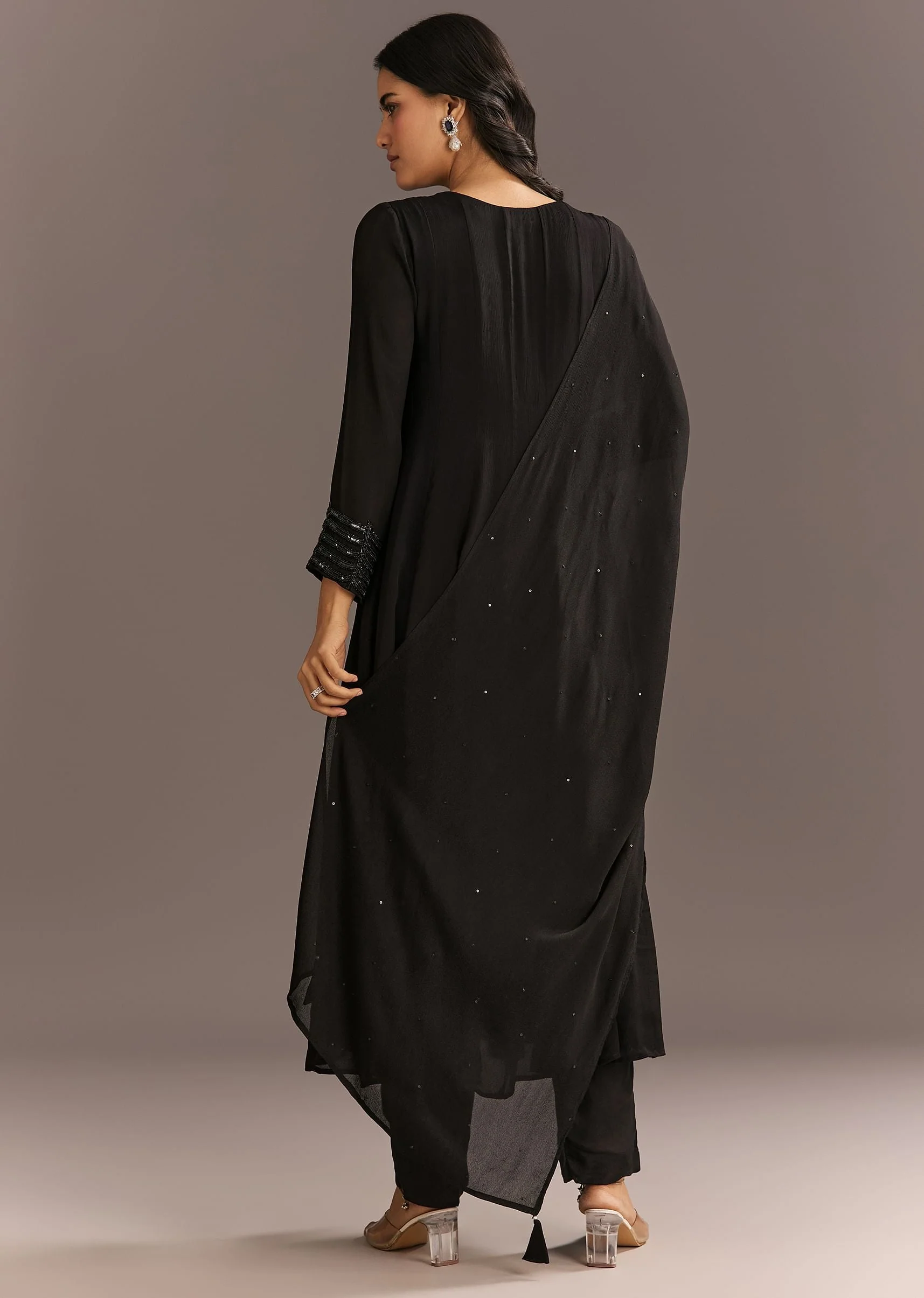 20169-black-chinon-beaded-sequin-anarkali-pant-with-dupatta-5.webp Black Chinon Beaded Sequin Anarkali Pant With Dupatta