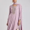Lavender Zardosi Anarkali
