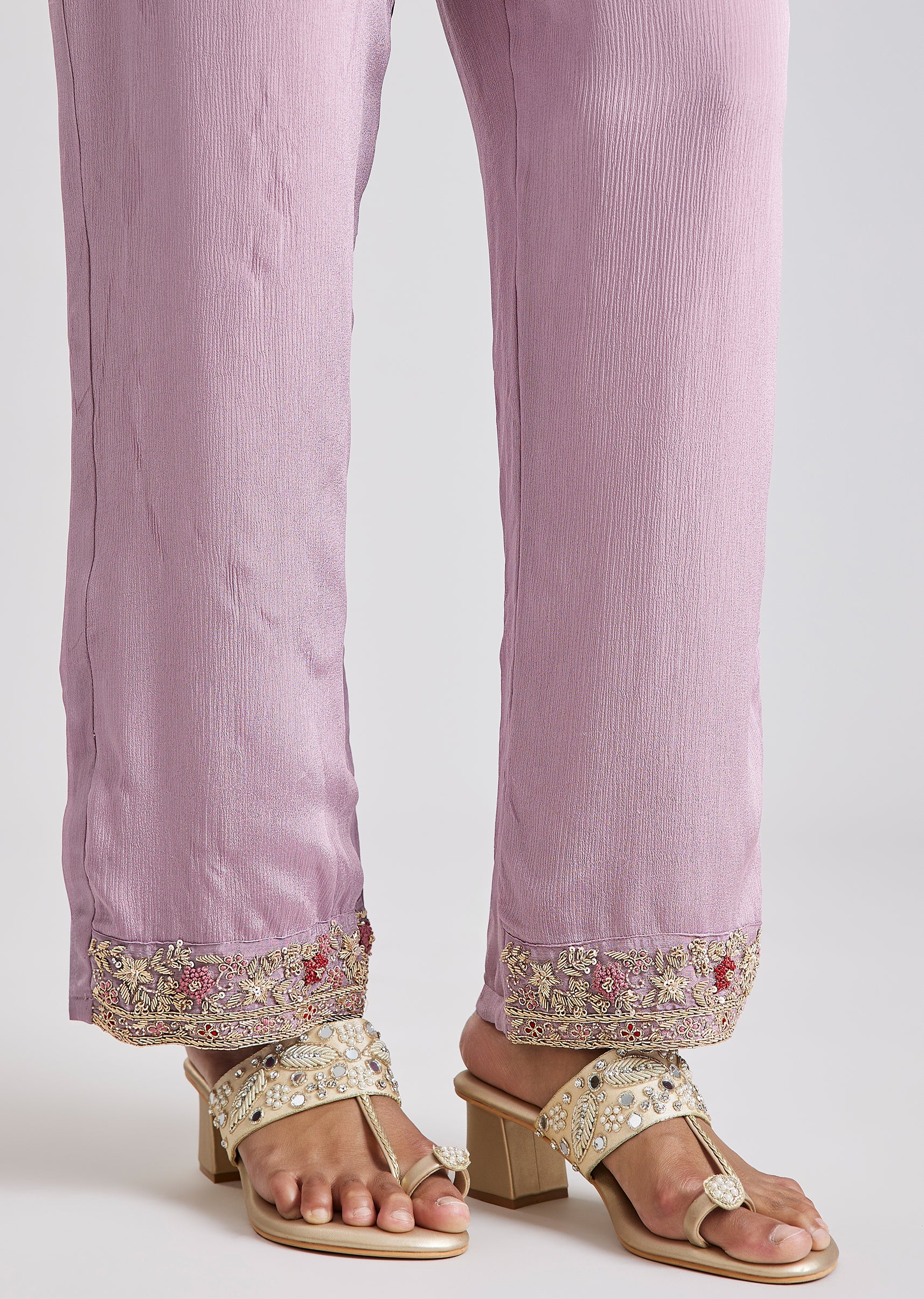 Lavender Zardosi Anarkali