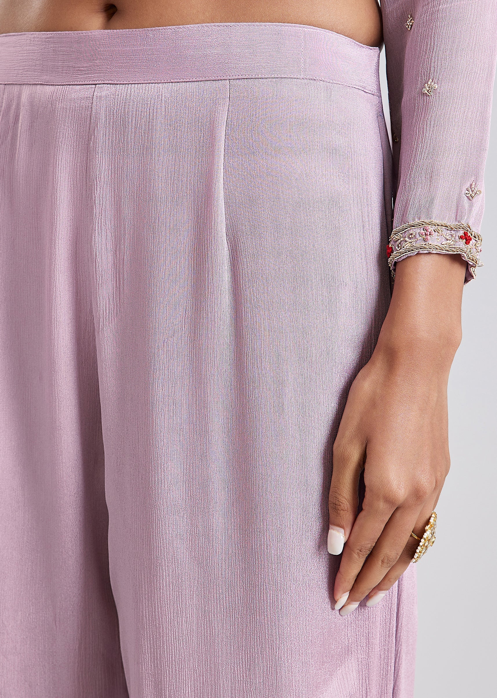 Lavender Zardosi Anarkali