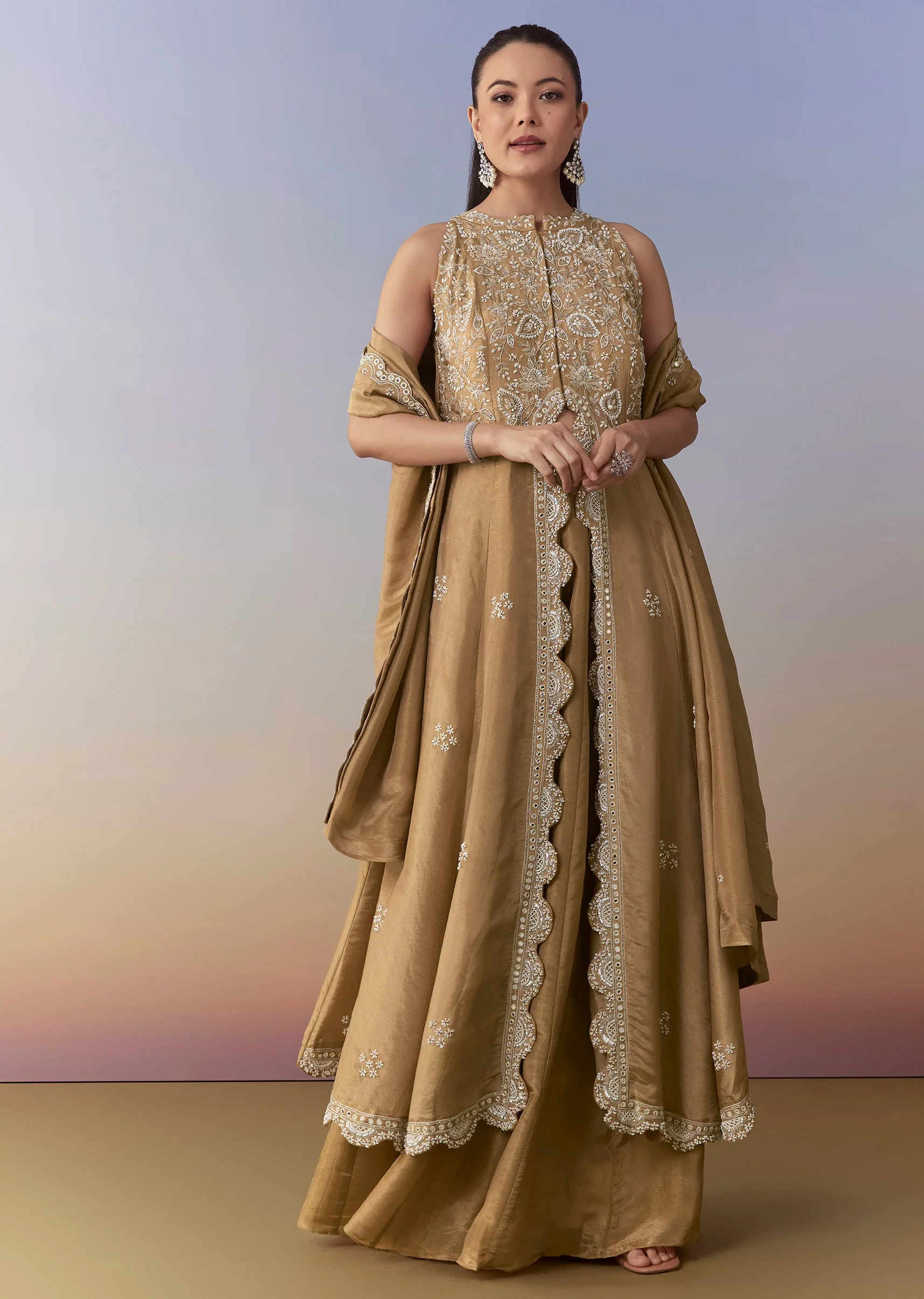 20436-brown-slit-anarkali-set-with-cutdana-work-1.webp Brown Slit Anarkali Set with Cutdana Work