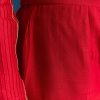 Red Chanderi Angrakha Style Kurta With Zardosi Butti Dupatta