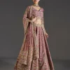 Purple Lehenga With Mirror Sparkle Detail