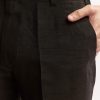 Black Silk Kurta Jacket Set For Men With Floral Cutdana Work