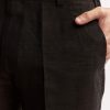 Black Silk Kurta Jacket Set For Men With Zardosi Embroidery