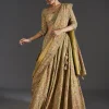Yellow Lehenga With Beadwork Charm