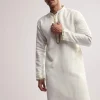 Lime Green Silk Kurta Jacket Set For Men With Hand Embroidery