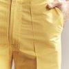 Yellow Silk Kurta Set For Men With Zardosi And Aari Work