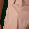 Peach Banarasi Silk Kurta Jacket Set