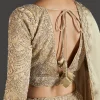 Beige Cut Dana And Sequins Embroidered Lehenga