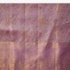 Lavender Banarasi Brocade Saree with Unstitched Blouse