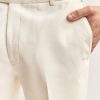 Cream Silk Jodhpuri Set For Men With Multicolour Peacock Embroidery