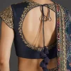 Navy Blue Lehenga With Regal Sparkle