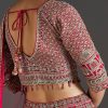 Pink Lehenga With Sequins And Zari Glow