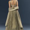 Grey Banarasi Silk Bridesmaid Lehenga With Intricate Hand Embroidery