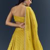 Citrus Green Banarasi Silk Bridesmaid Lehenga With Intricate Hand Embroidery